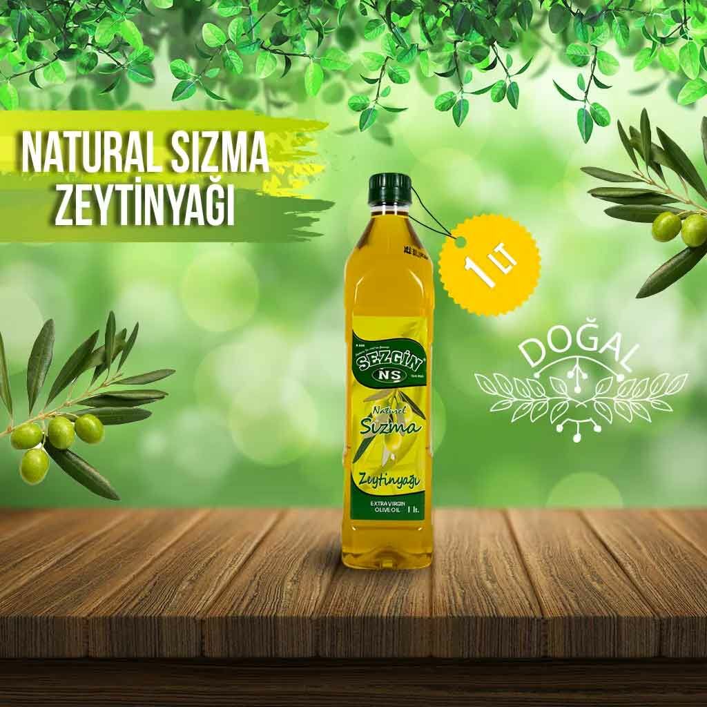 Naturel Sızma Zeytinyağı 1 Litre