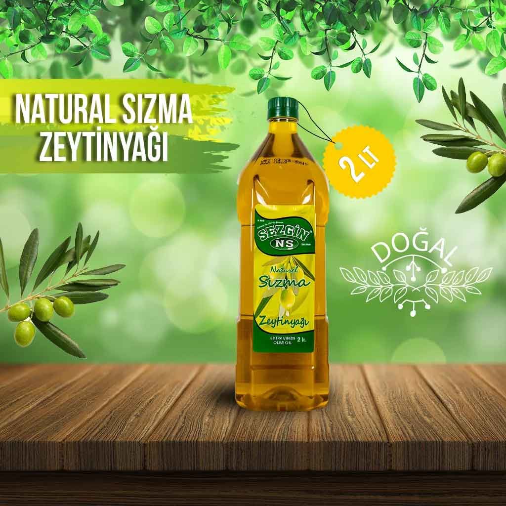 Naturel Sızma Zeytinyağı 2 Litre