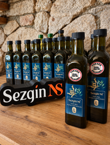 Sezgin NS Yüksek Polifenol Erken Hasat Naturel Sızma Zeytinyağı Cam Şişe 0,5 Lt